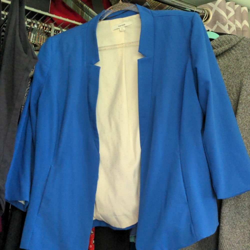 Blue blazer
